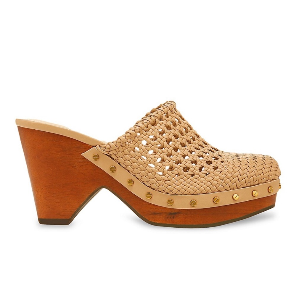 NWOB Veronica Beard leather clogs